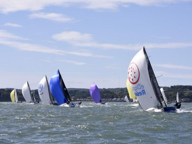 Final day - 2015 AAM Cowes Week SB20 Grand Slam © Rick Tomlinson / AAM Cowes Week